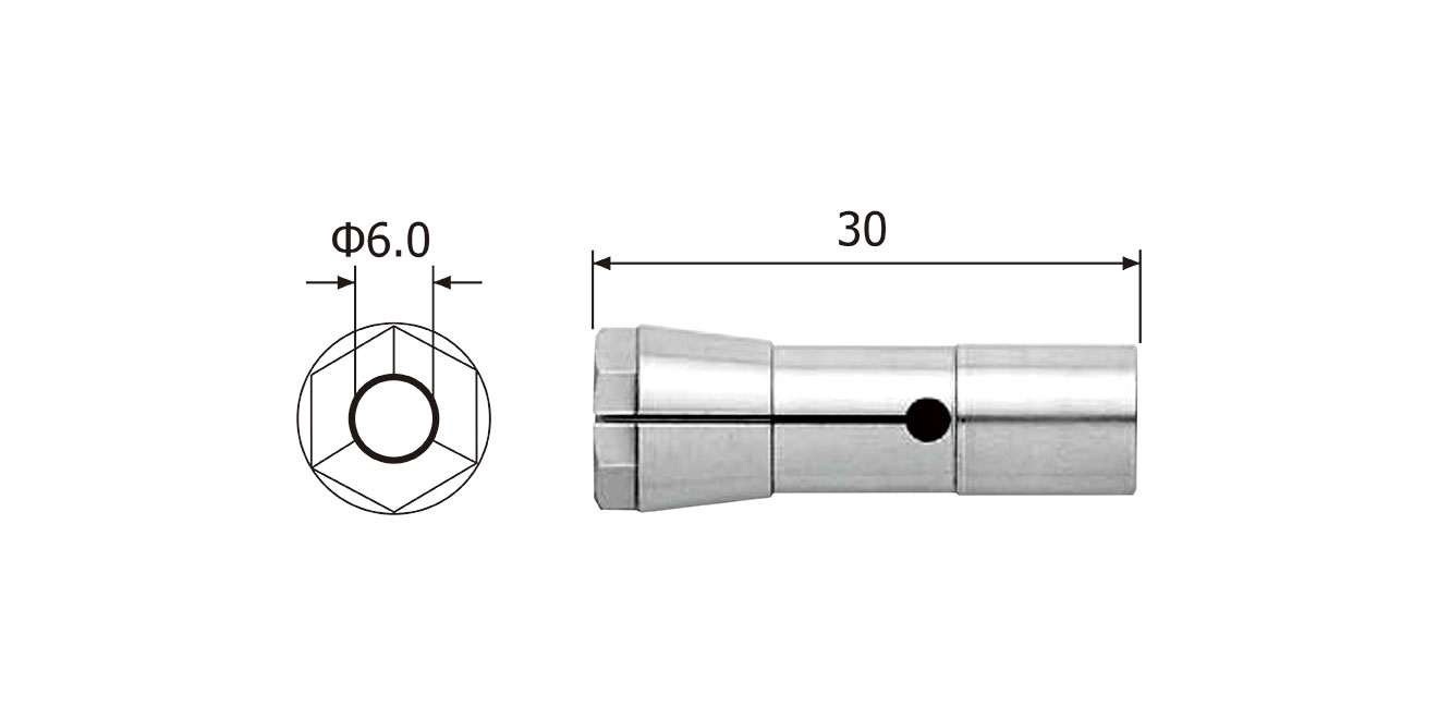 NAKANISHI Nakanishi CHR-6.0 collet｜E3000 NR50-5100ATC spindle high-precision chuck