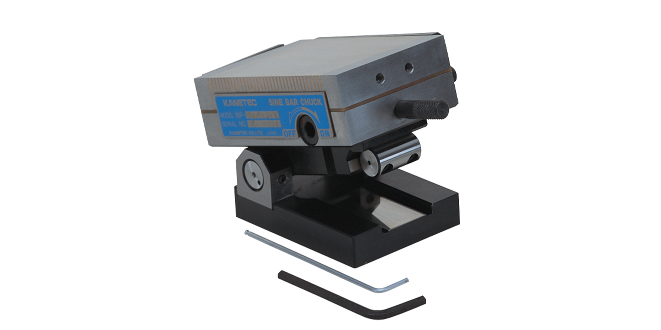 KANETEC SBP-R713L-B Small permanent magnet sine chuck