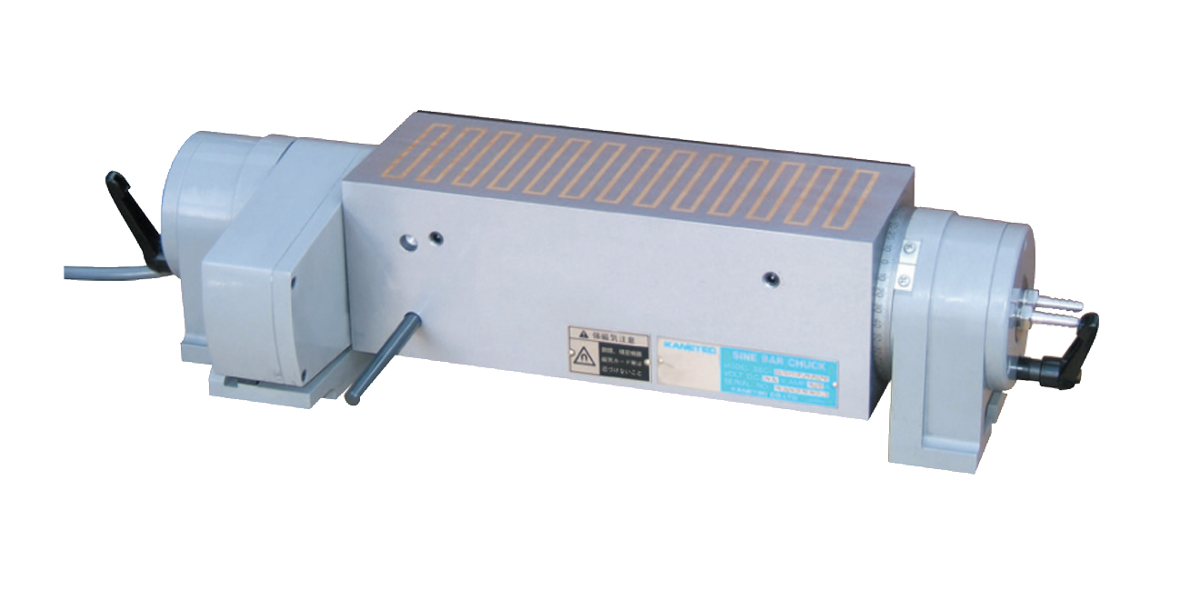 KANETEC SBC-1131UFR-C Water-cooled tiltable electromagnetic chuck for sinusoidal grinding