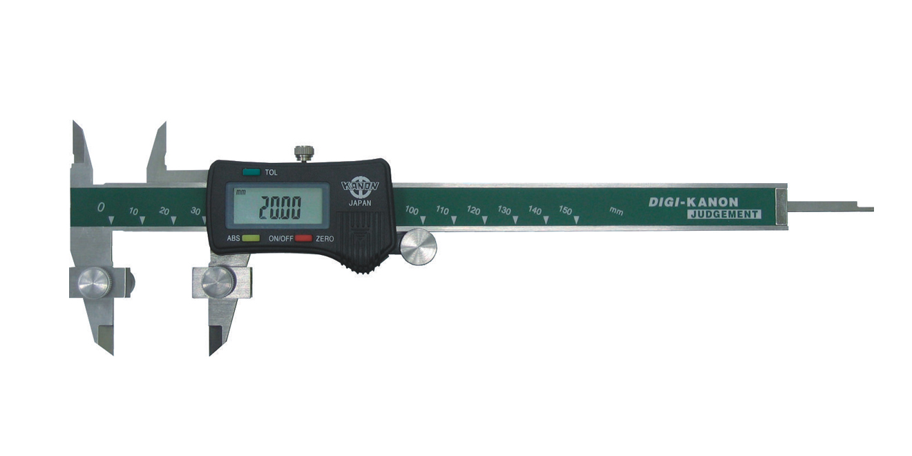 KANON PLUS10-15 Electronic vernier caliper with hole distance measuring jaw