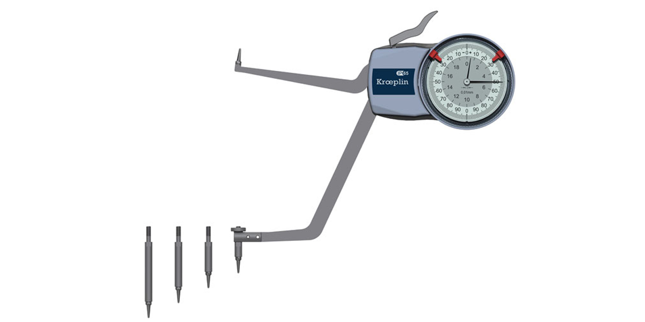 KROEPLIN 03-H2M130-01 — Comparative internal test card gauge