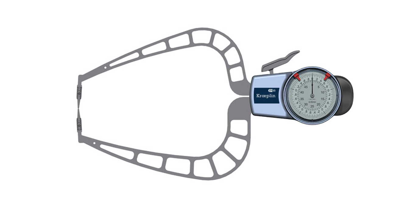K450 Electronic external test card gauge
