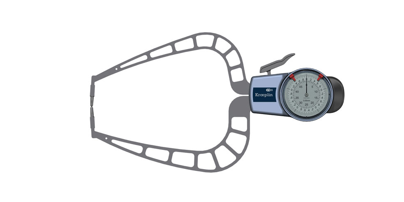 K450 Electronic external test card gauge