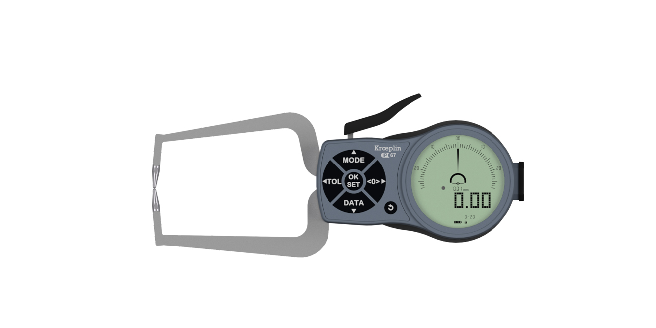 K110 Mechanical external measuring snap gauge
