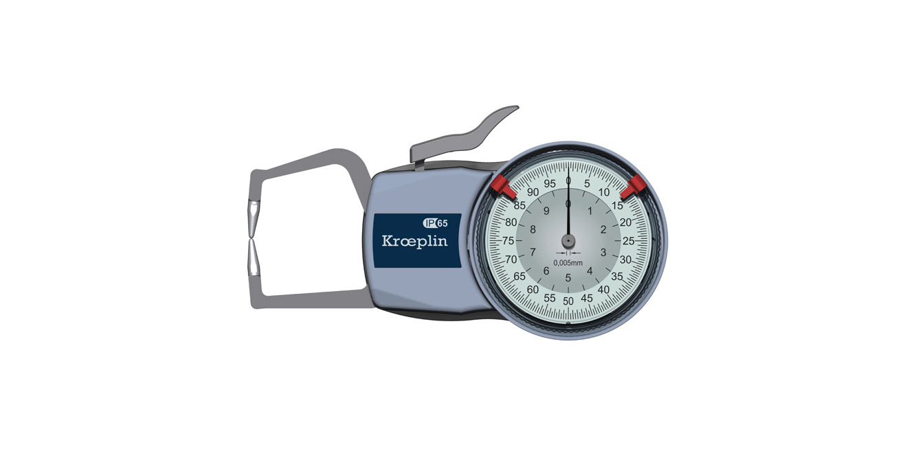 K110 Mechanical external measuring snap gauge