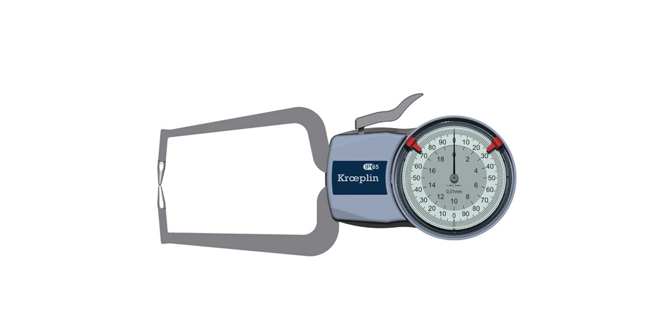 K110 Mechanical external measuring snap gauge