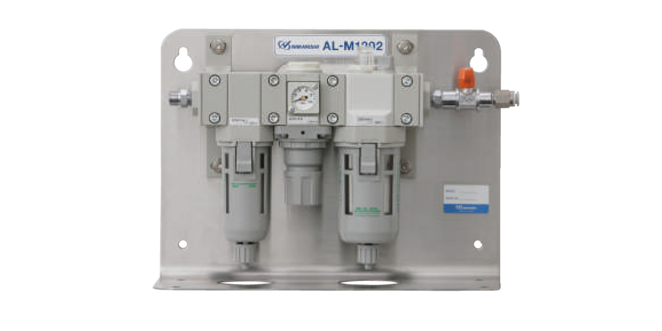 NAKANISHI NAKANISHI AL-H1207F Pneumatic grinder air filter_5μm air filter lubricator
