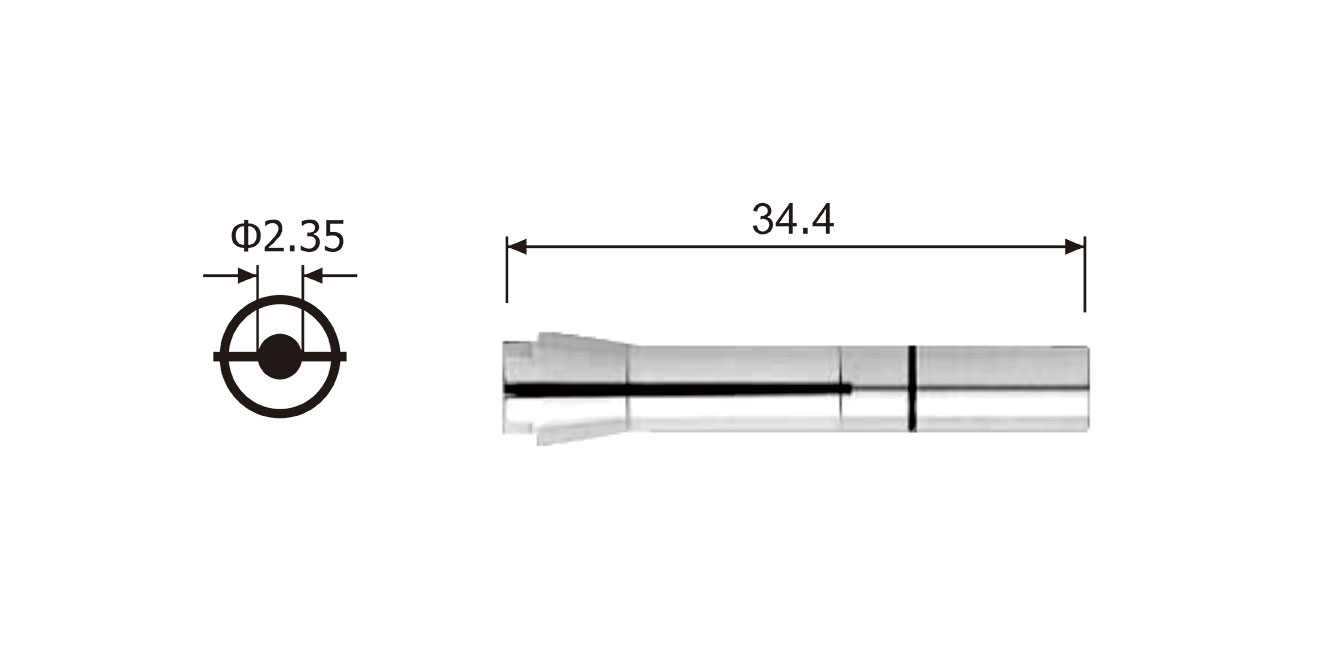 NAKANISHI CTS-2620A Center water outlet spindle