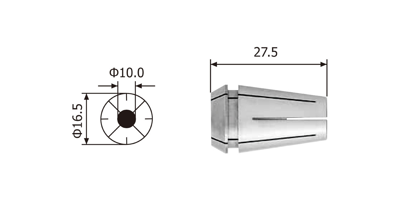 NAKANISHI NAKANISHI EIC-300 Standard Right Angle Head Grinding Handle_Flat Polishing Deburring Tool