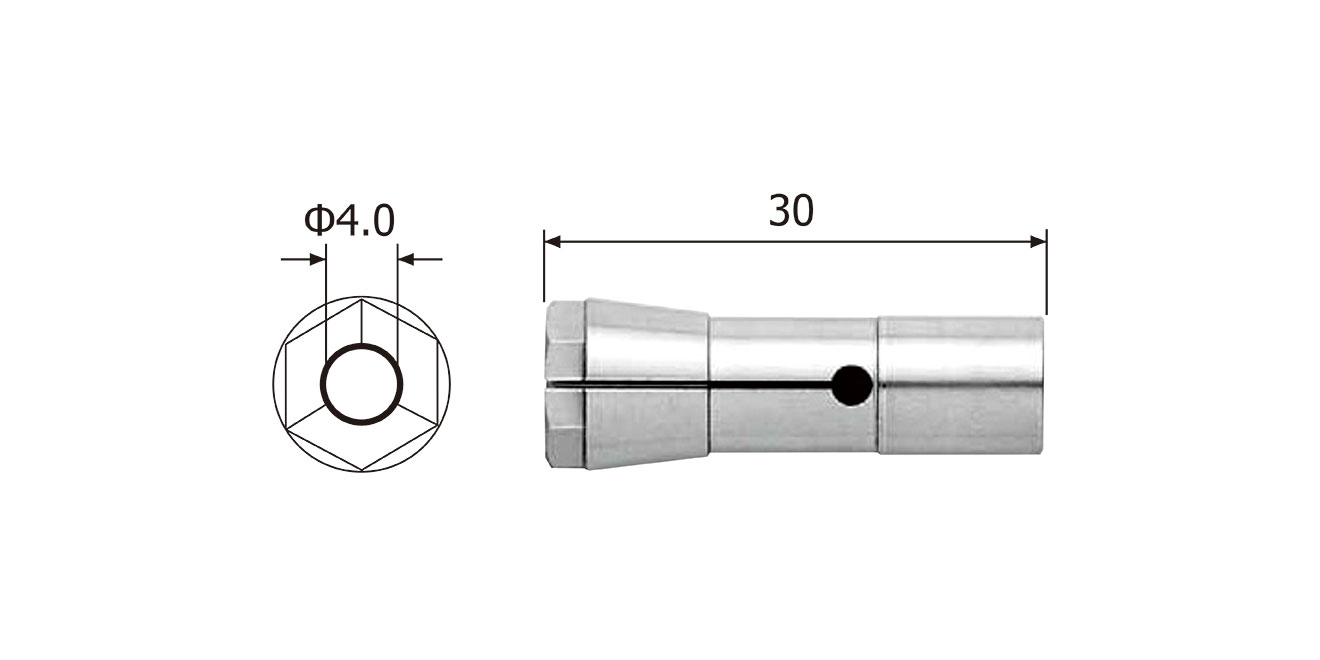 NAKANISHI Nakanishi CHR-4.0 collet｜E3000 NR50-5100ATC spindle high-precision chuck