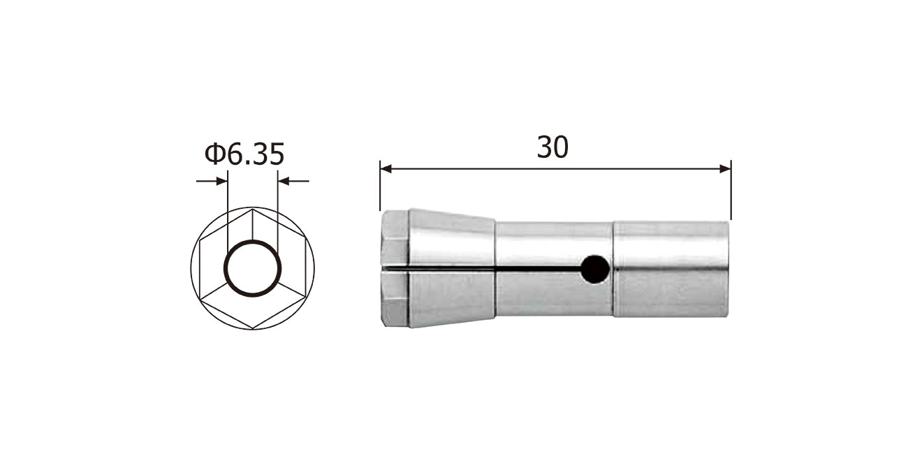 NAKANISHI Nakanishi CHR-6.0 collet｜E3000 NR50-5100ATC spindle high-precision chuck