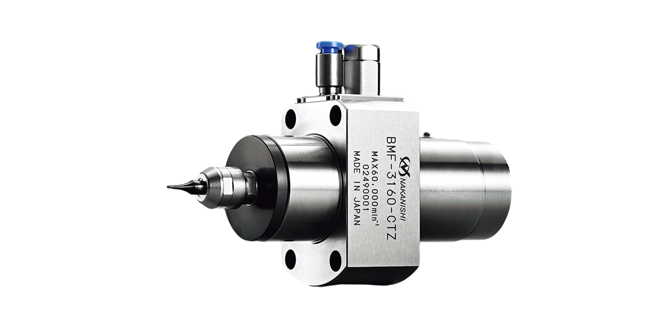 NAKANISHI Japan NAKANISHI flange type electric spindle BMF-3160-CTZ｜High speed micro machining spindle of centering machine