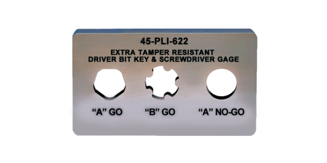 Tamper-Resistant Tool Gauge — UN-158 Series