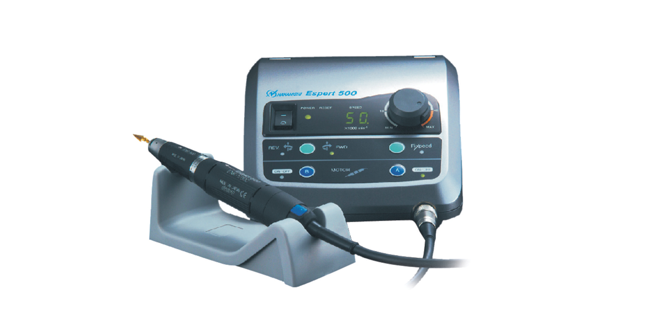 NAKANISHI Japan Nakanishi ES50C-HR brushless electric grinder set｜Precision grinding and deburring equipment