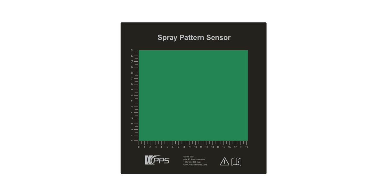 Spray Pattern Uniformity Sensor for Surface Treatment