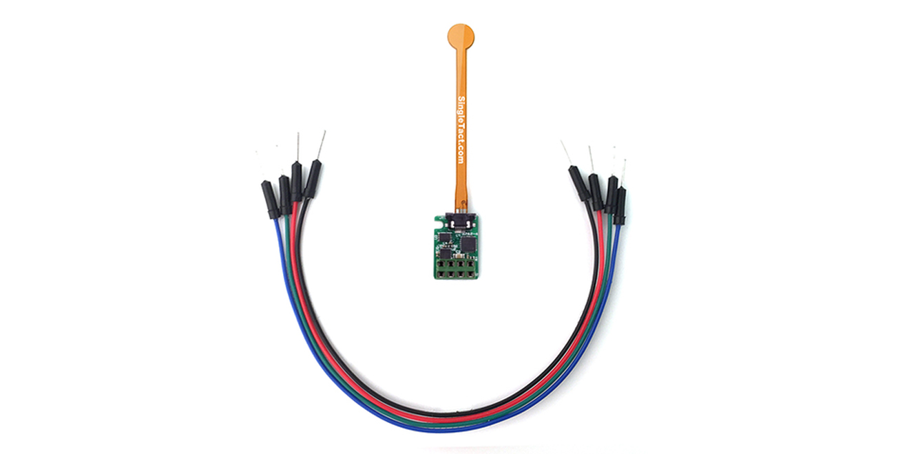 Single-Point Tactile Force Sensor for Robotic Assembly
